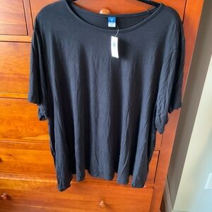 Old Navy Luxe Black T-Shirt